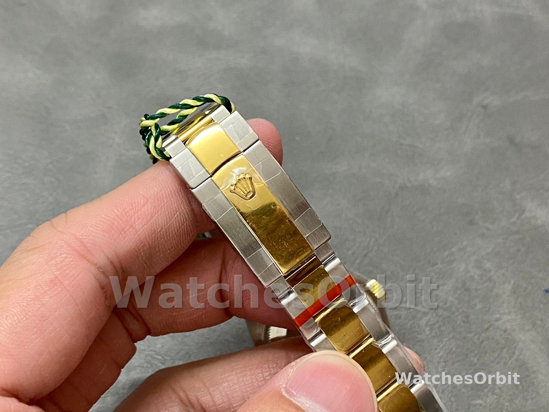 Rolex Datejust 36mm Stainless Steel and Yellow Gold m126283rbr 0016 White Roman Oyster
