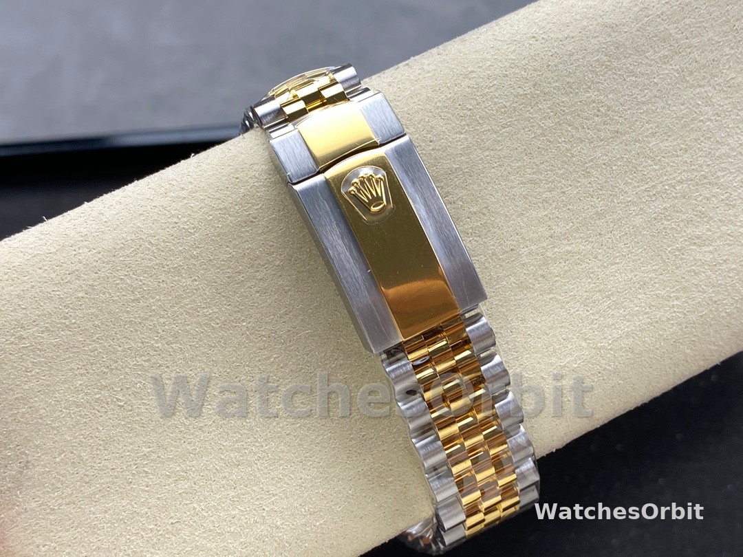 Rolex Datejust 41 Black Dial Gold & Steel 126333 0014 Men's Watch