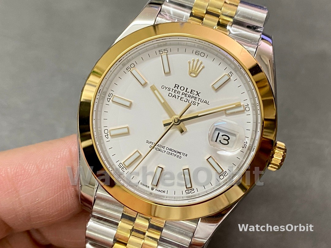 Rolex Datejust 41 Stainless Steel and Yellow Gold M126303 0016 Men's Watch