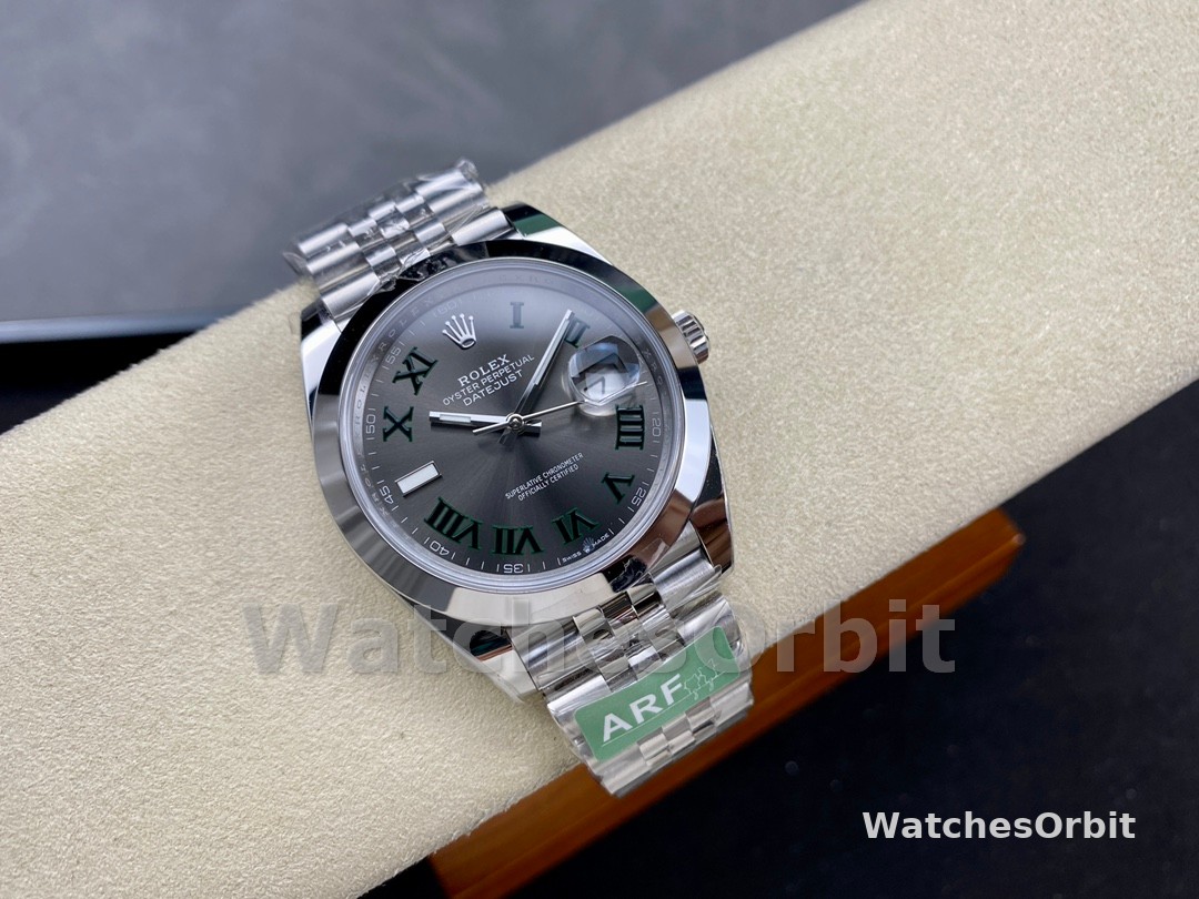 Rolex Datejust 41mm Stainless Steel m126300 0014 Slate Roman Jubilee