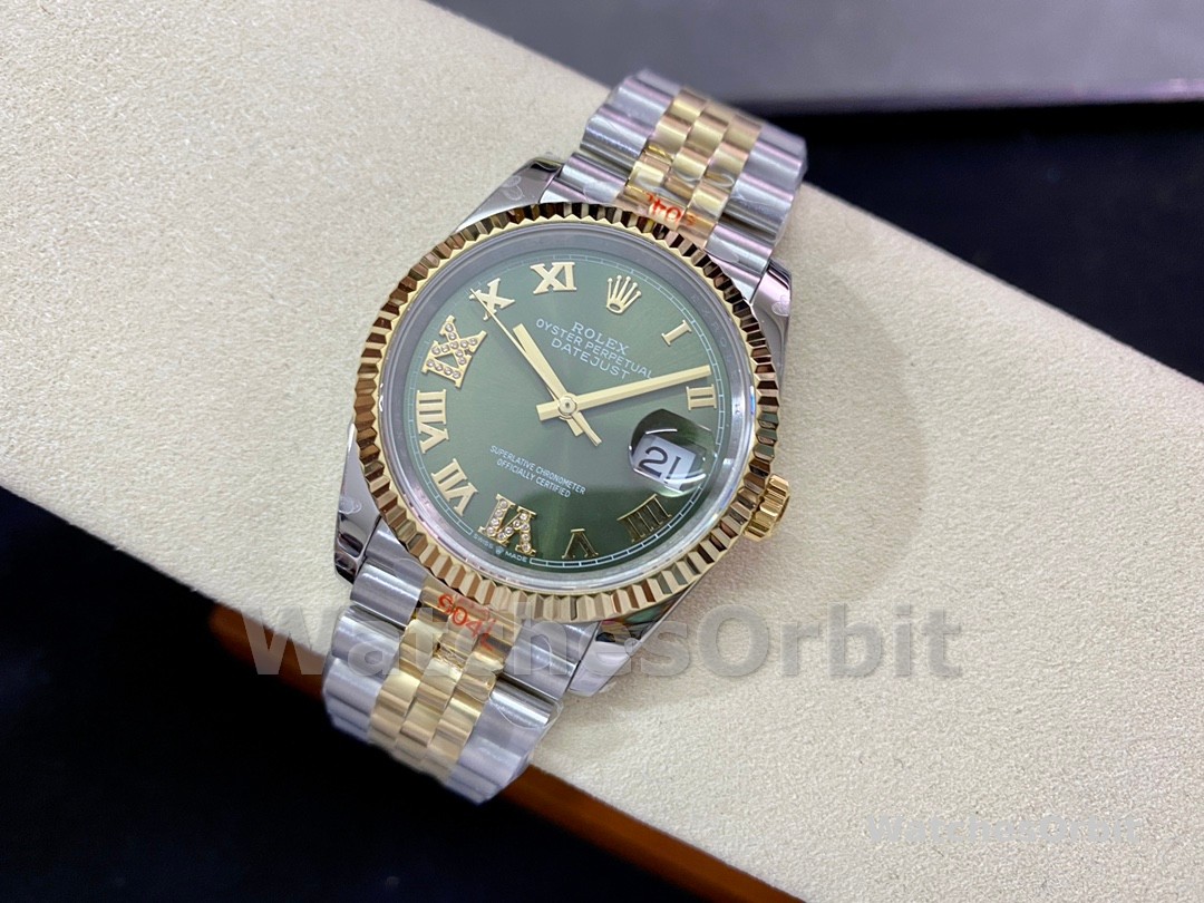 Rolex Datejust m126233 0025 Olive Green Dial 36MM Unisex Replica Watch