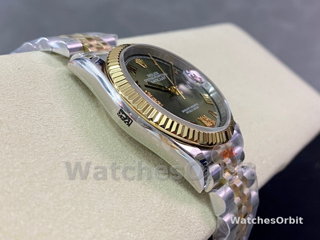 Rolex Datejust m126233 0025 Olive Green Dial 36MM Unisex Replica Watch