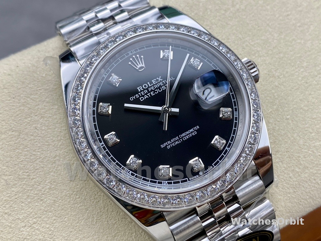 Rolex Datejust Stainless Steel 126284RBR 0019 Black Diamond Jubilee