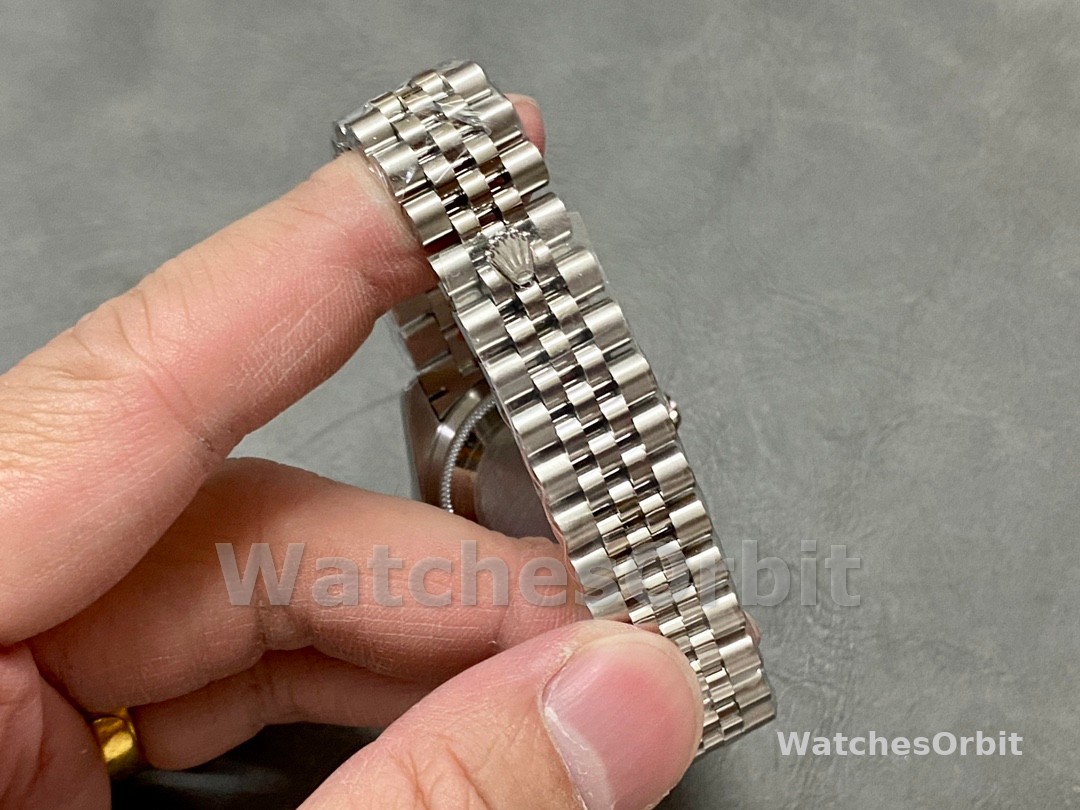 Rolex Datejust Steel White Gold Pink Dial m279384rbr 0003 28mm Lady Replica Watch