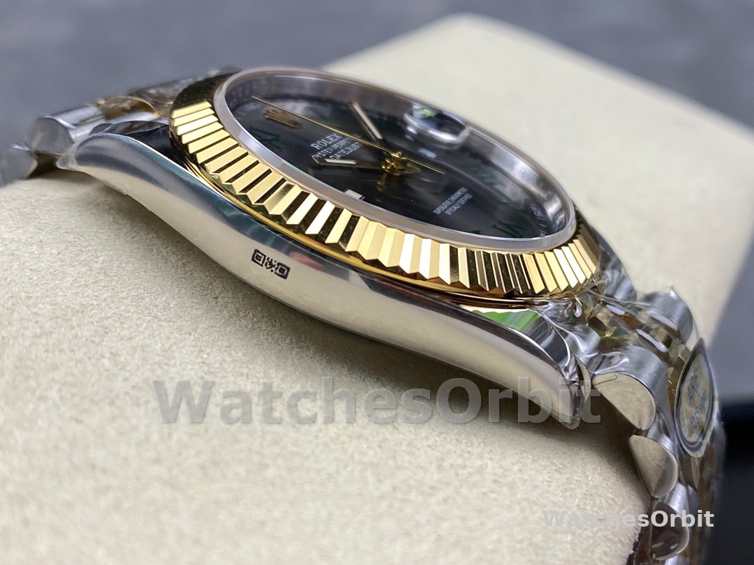 Rolex Datejust Two-Tone Steel Yellow Gold Fluted Bezel m126233 0035 36mm Unisex Replica Watch