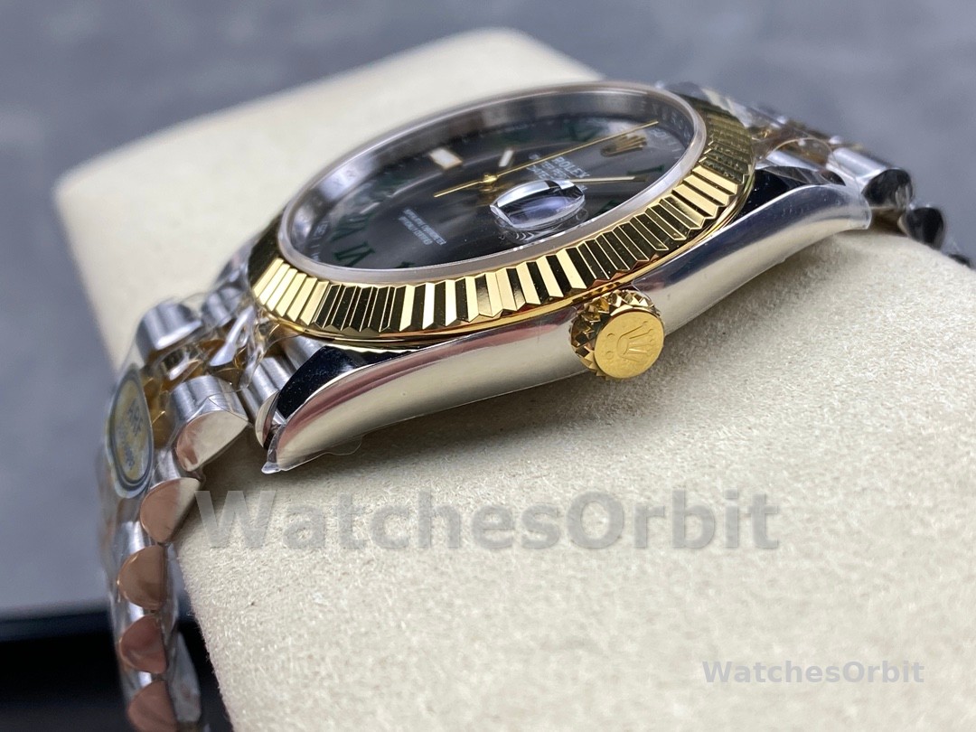Rolex Datejust Two-Tone Steel Yellow Gold Fluted Bezel m126233 0035 36mm Unisex Replica Watch