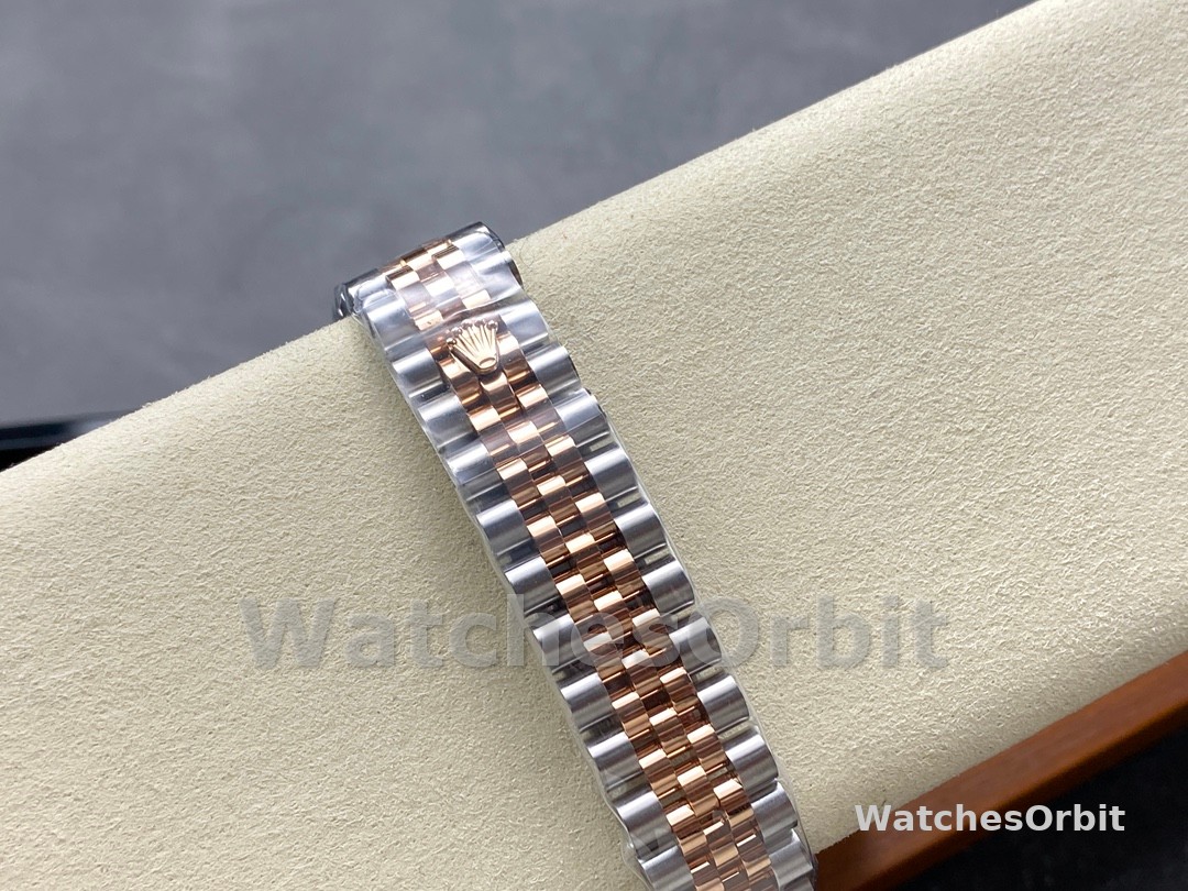 Rolex Lady Datejust 31 Two-Tone Fluted Rose Jubilee 279171 0023
