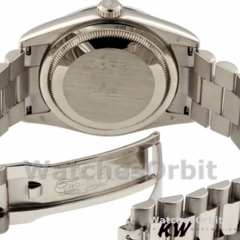 Rolex Day Date 118206 Mother of Pearl Black Dial 36mm Unisex Replica Watch