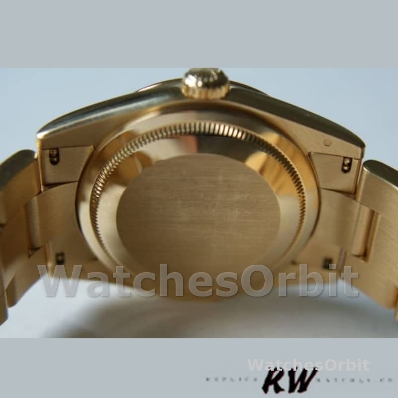 Rolex Day-Date 118208 Silver Diamond Jubilee Dial 36mm Unisex Replica Watch