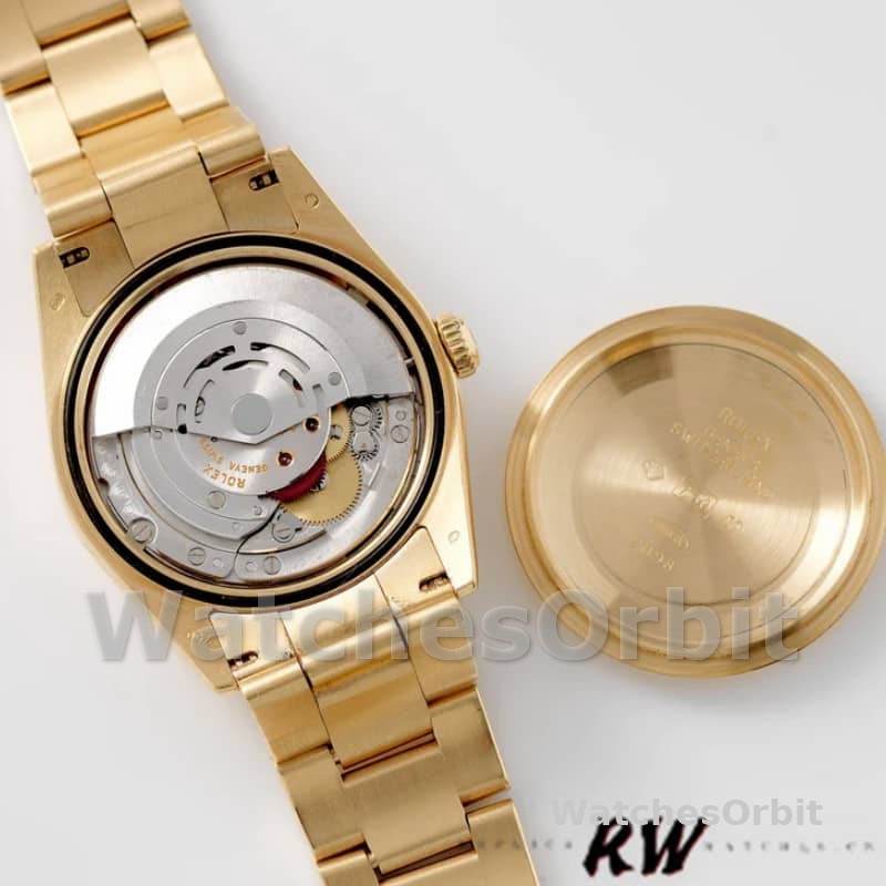Rolex Day-Date 118238 Champagne Dial Yellow gold 36mm Unisex Replica Watch