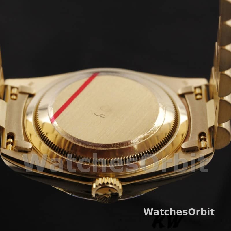 Rolex Day-Date 118238 Ivory Dial Fluted Bezel 36mm Unisex Replica Watch