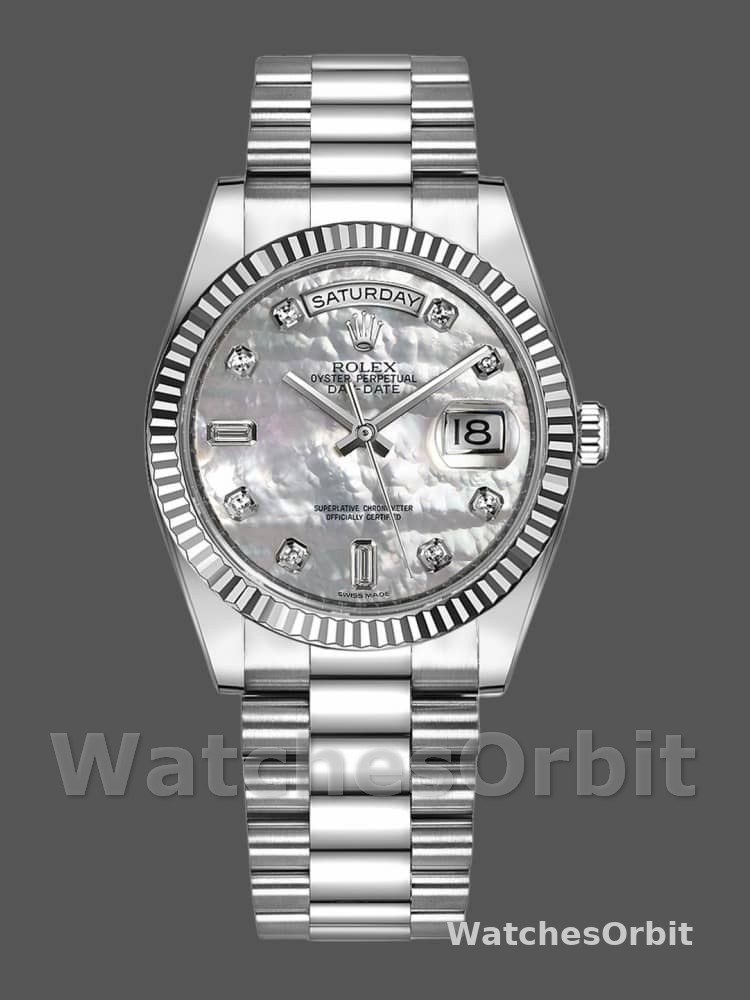 Rolex Day-Date 118239 MOP Dial 36mm Unisex Replica Watch