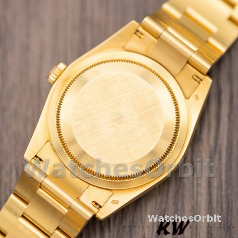 Rolex Day-Date 118338 Champagne Diamonds Dial 36mm Unisex Replica Watch