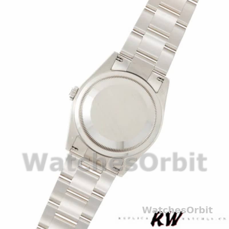 Rolex Day Date 118339 White Gold white Dial Fluted Bezel 36mm Unisex Replica Watch