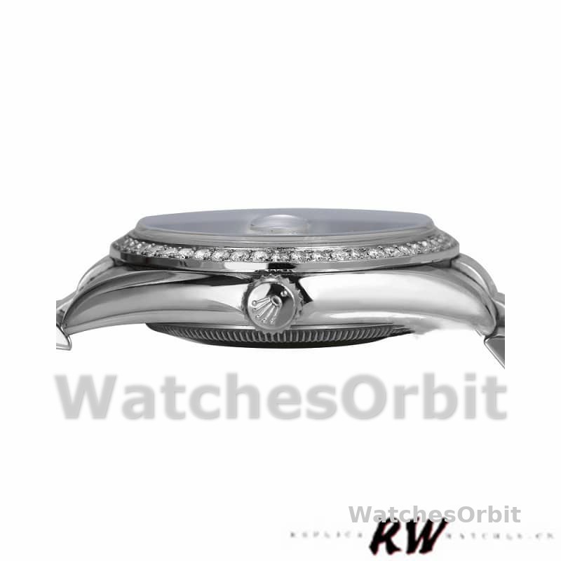 Rolex Day Date 118346 Ice Blue Dial Diamond 36mm Unisex Replica Watch