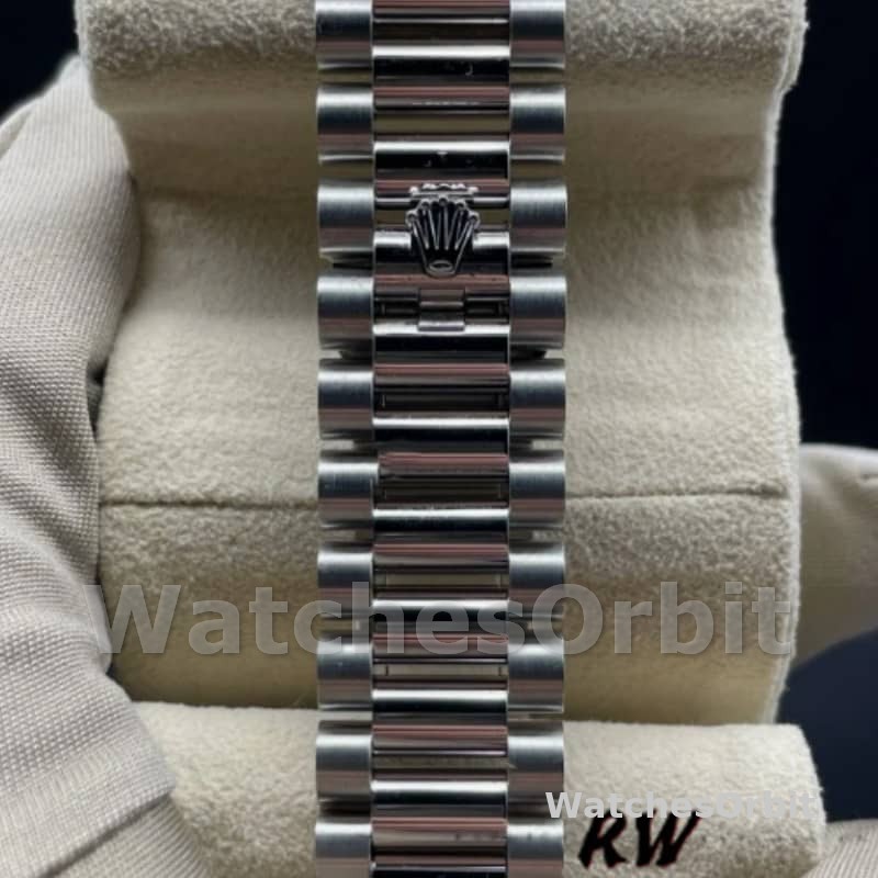 Rolex Day Date 118346 Oxford Motif Diamond Dial 36mm Unisex Replica Watch