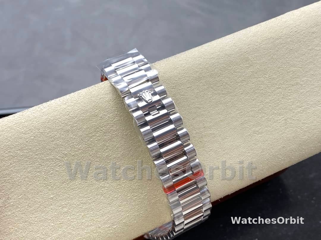 Rolex Day Date 128236 0018 Ice Blue Roman Dial