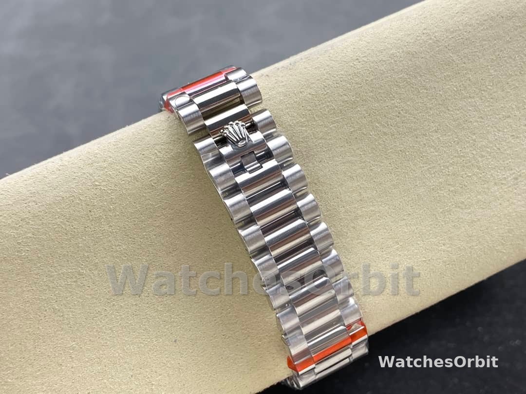 Rolex Day-Date 128349RBR 0010 Blue Ombre Dial Diamond Bezel 36MM Unisex Replica Watch
