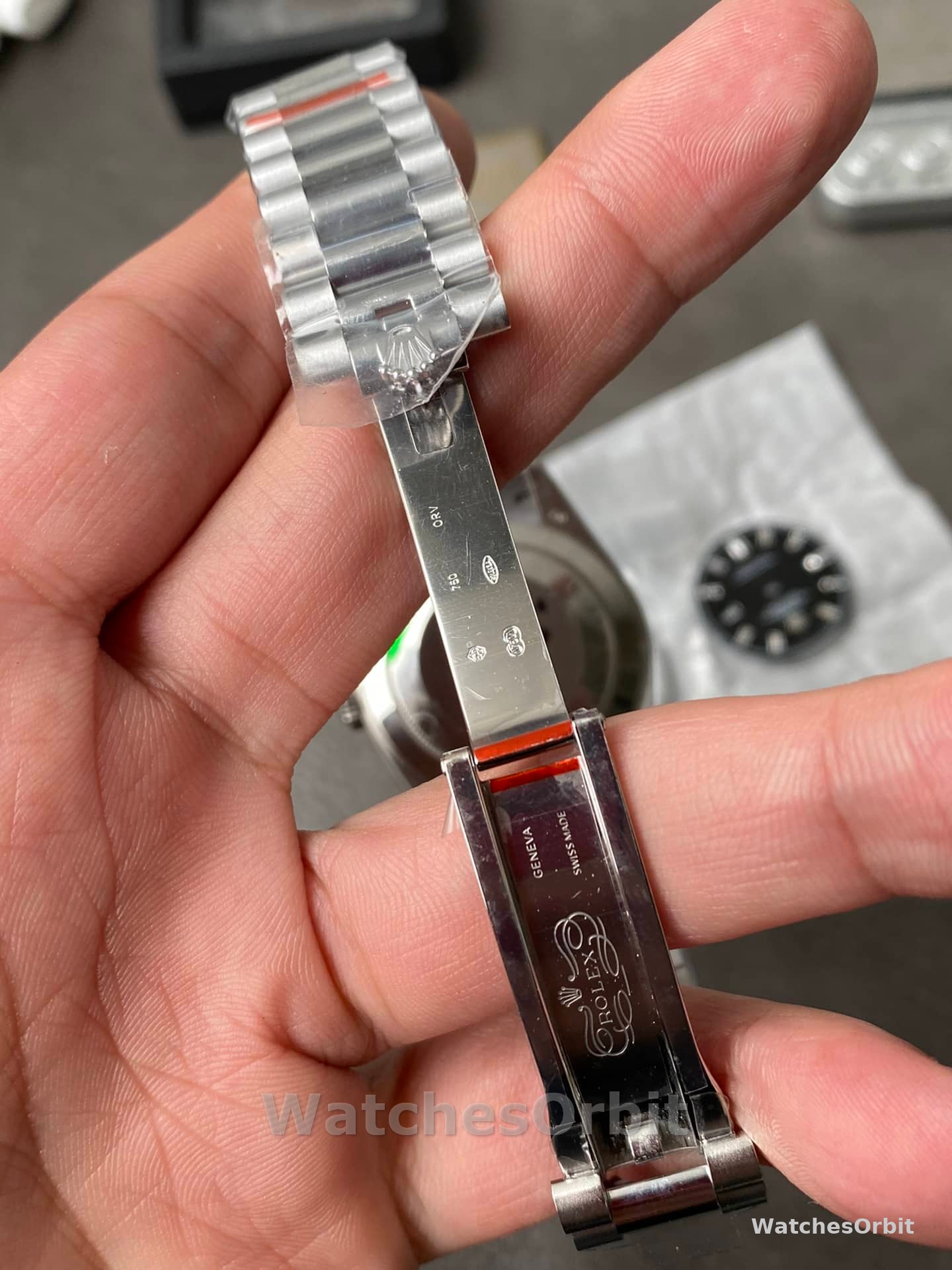 Rolex Day-Date 228349RBR Meteorite Dial Diamond Bezel 40mm Mens Replica Watch