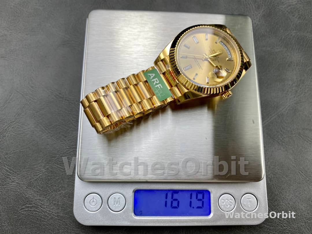 Rolex Day Date 40 Yellow Gold Champagne Dial m228238 0005