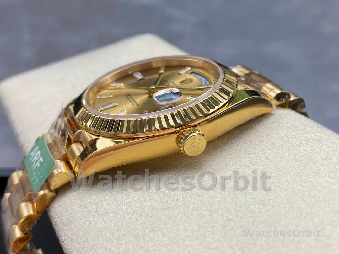 Rolex Day Date 40 Yellow Gold Champagne Dial m228238 0005