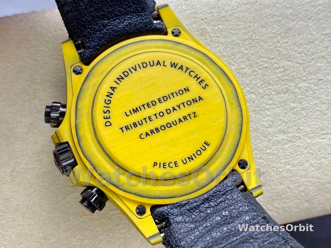 Rolex Chronograph Daytona DIW Customized Carbon Fiber Luminous Limited Edition