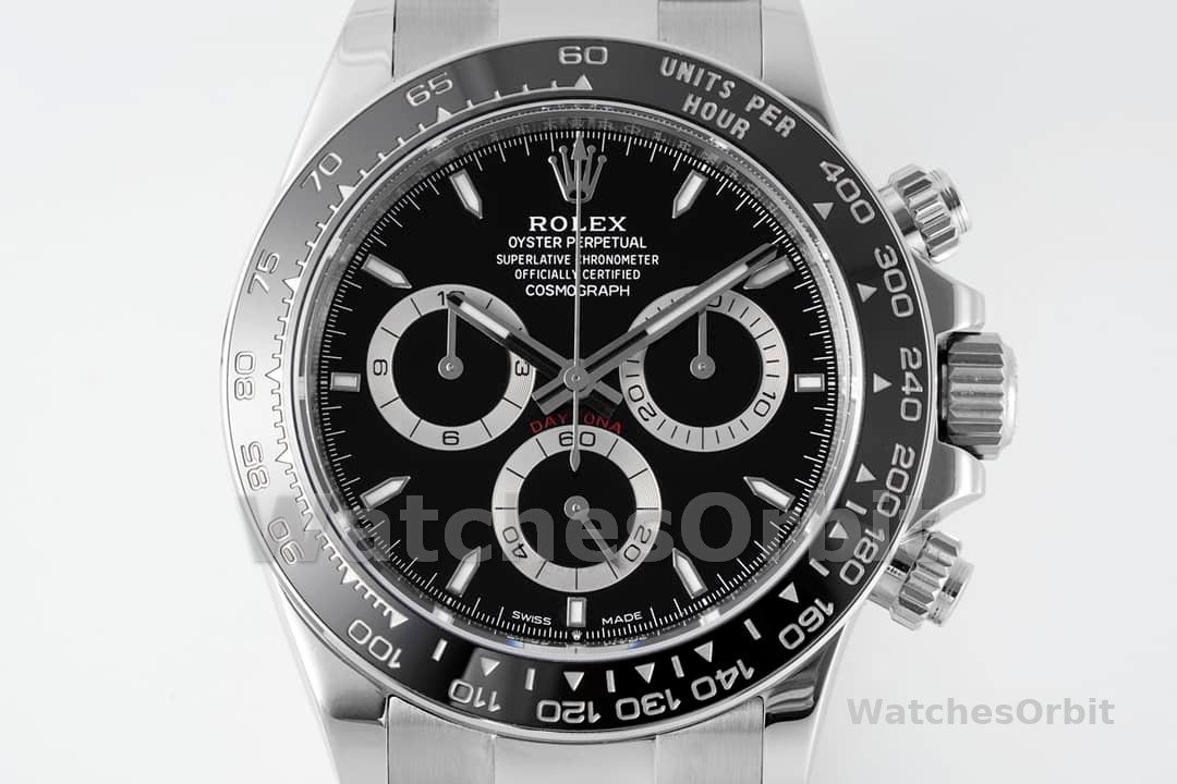 Rolex Cosmograph Daytona 116500LN Ceramic Bezel Black Dial 40mm Mens Replica Watch