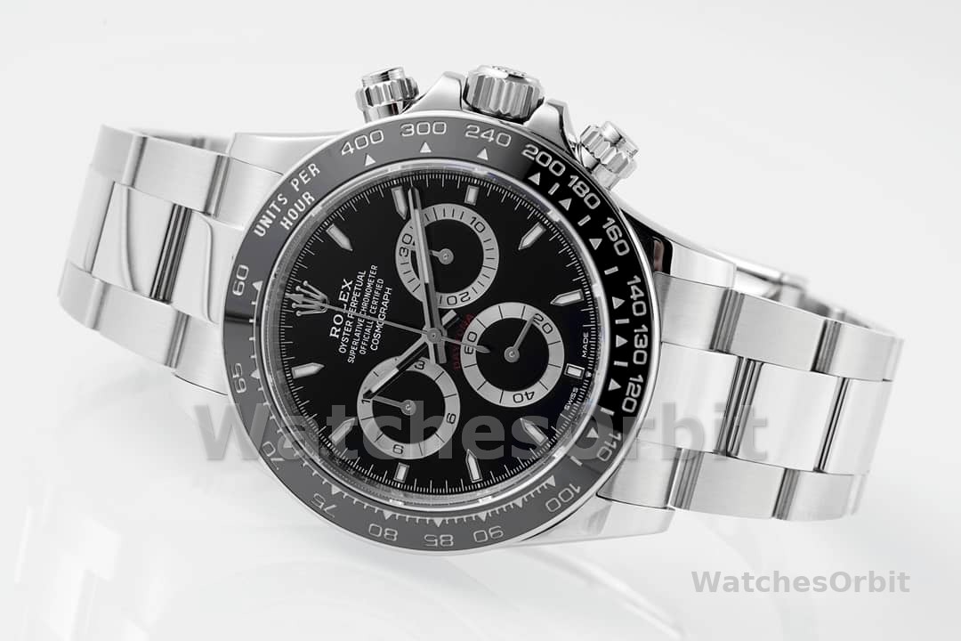 Rolex Cosmograph Daytona 116500LN Ceramic Bezel Black Dial 40mm Mens Replica Watch