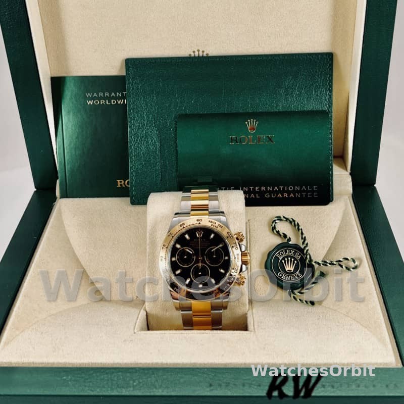 Rolex Cosmograph Daytona 116503 Black Index Dial 40MM Mens Replica Watch