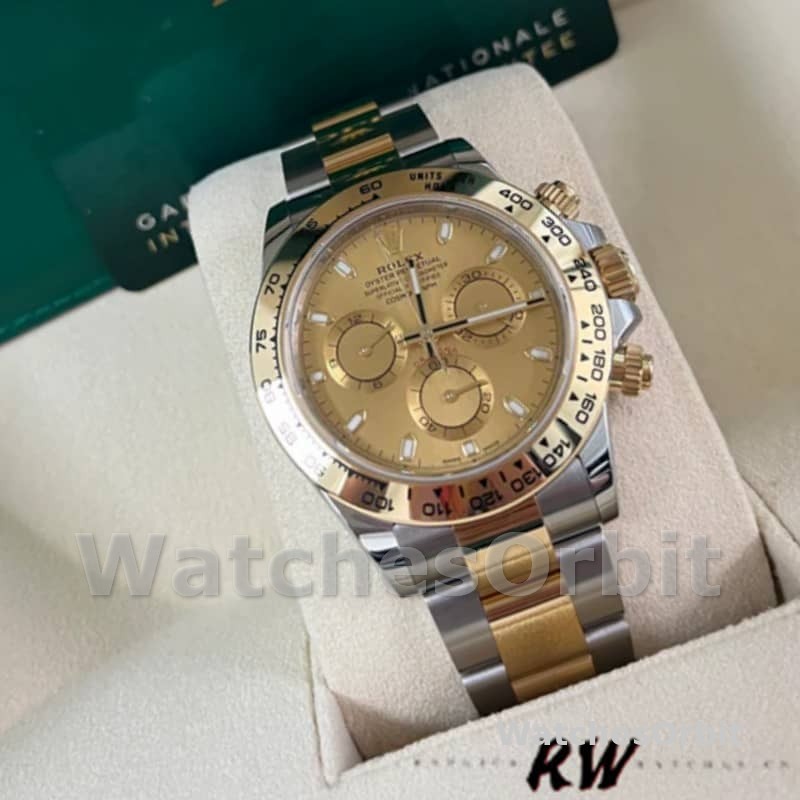 Rolex Cosmograph Daytona 116503 Champagne Index Dial 40MM Mens Replica Watch