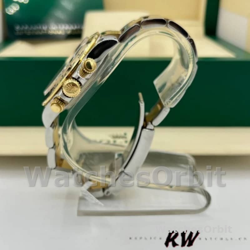 Rolex Cosmograph Daytona 116503 Yellow Gold Champagne Diamond Dial 40MM Mens Replica Watch