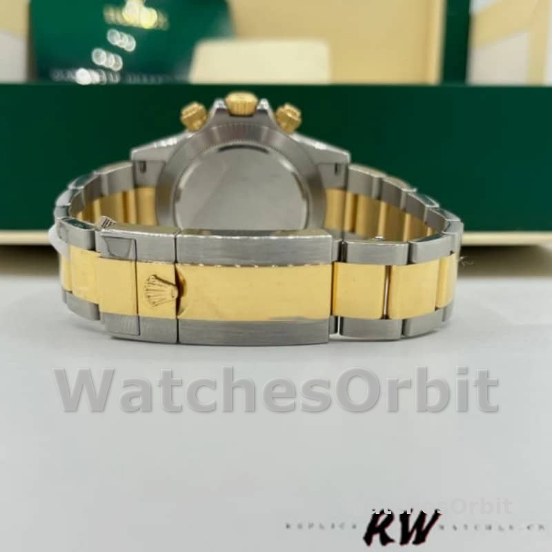 Rolex Cosmograph Daytona 116503 Yellow Gold Champagne Diamond Dial 40MM Mens Replica Watch