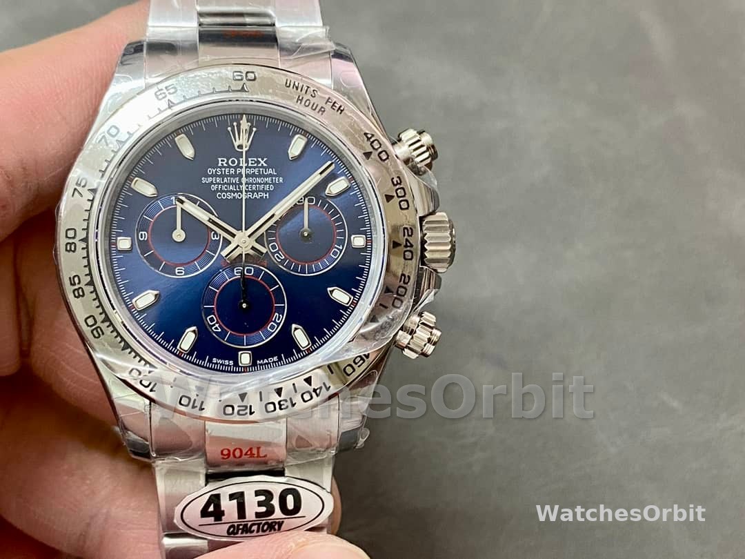Rolex Cosmograph Daytona 116509 Blue Index Dial 40MM Mens Replica Watch