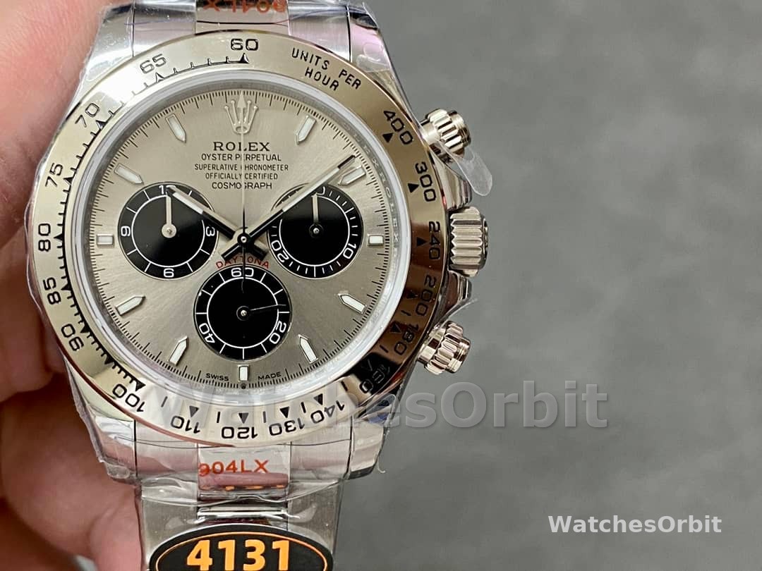 Rolex Cosmograph Daytona 116509 Silver Index Dial 40MM Mens Replica Watch