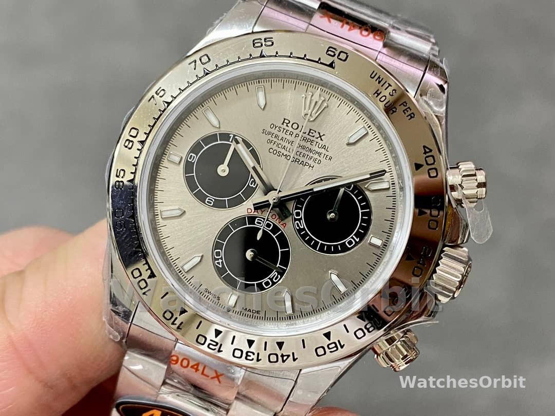 Rolex Cosmograph Daytona 116509 Silver Index Dial 40MM Mens Replica Watch