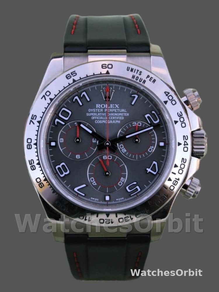 Rolex Cosmograph Daytona 116519 Grey Racing Dial 40mm Mens Replica Watch