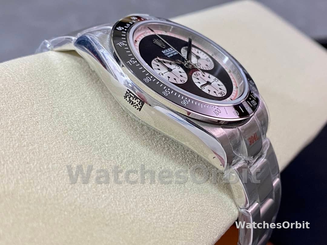 Rolex Cosmograph Daytona 116520 Bamford Heritage Paul Newman Black Dial Steel 40mm Men's Watch
