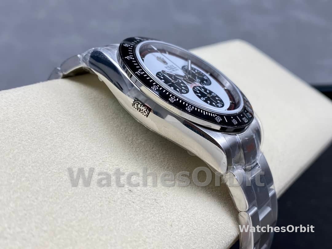 Rolex Cosmograph Daytona 116520 Bamford Paul Newman White Dial Steel 40mm Men's Watch