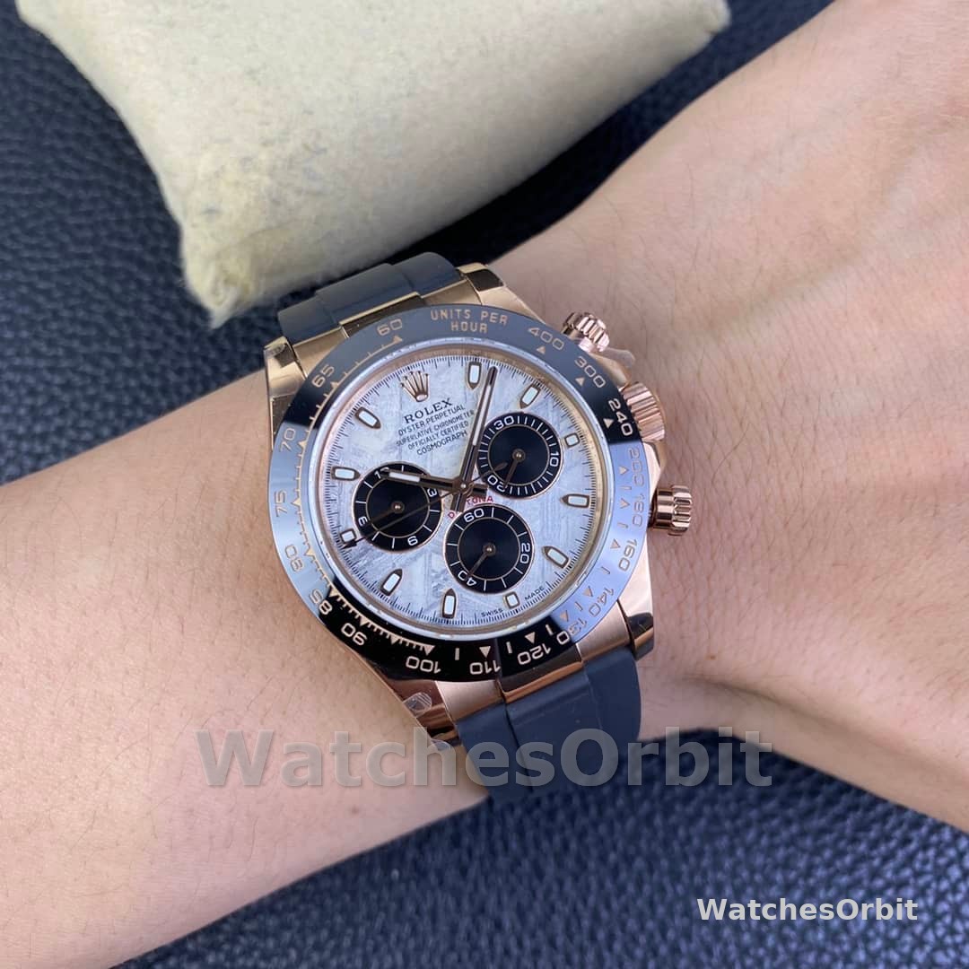 Rolex Cosmograph Daytona 40 mm Meteorite Dial Everose Gold 116515ln 0055