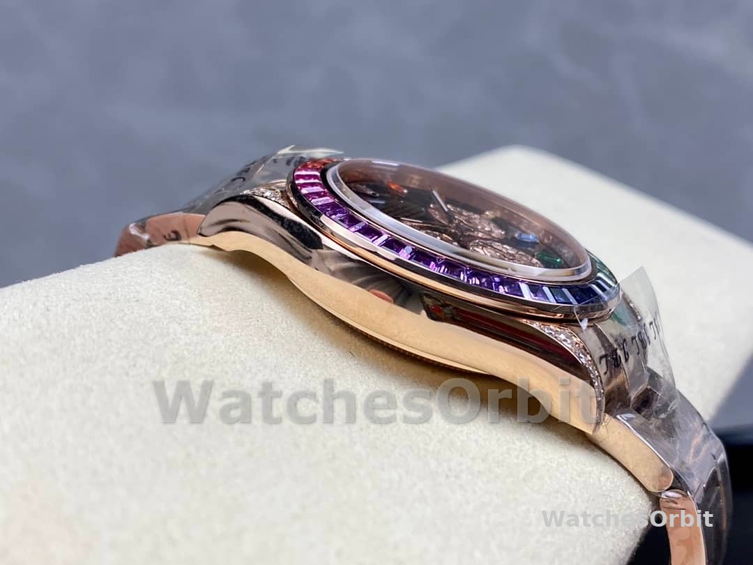 Rolex Cosmograph Daytona 40mm Black Sapphire Rainbow Dial 116595RBOW