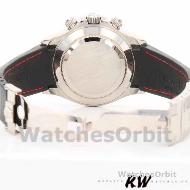 Rolex Daytona 116519 Grey Dial Black RubberB strap 40mm Mens Replica Watch