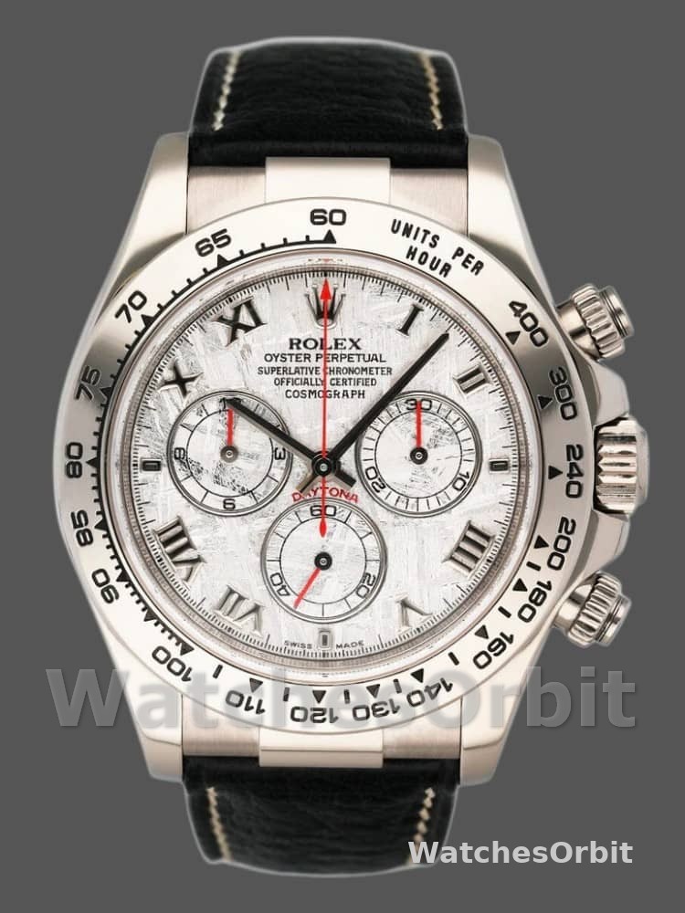 Rolex Daytona 116519 Meteorite Dial Automatic 40mm Mens Replica Watch