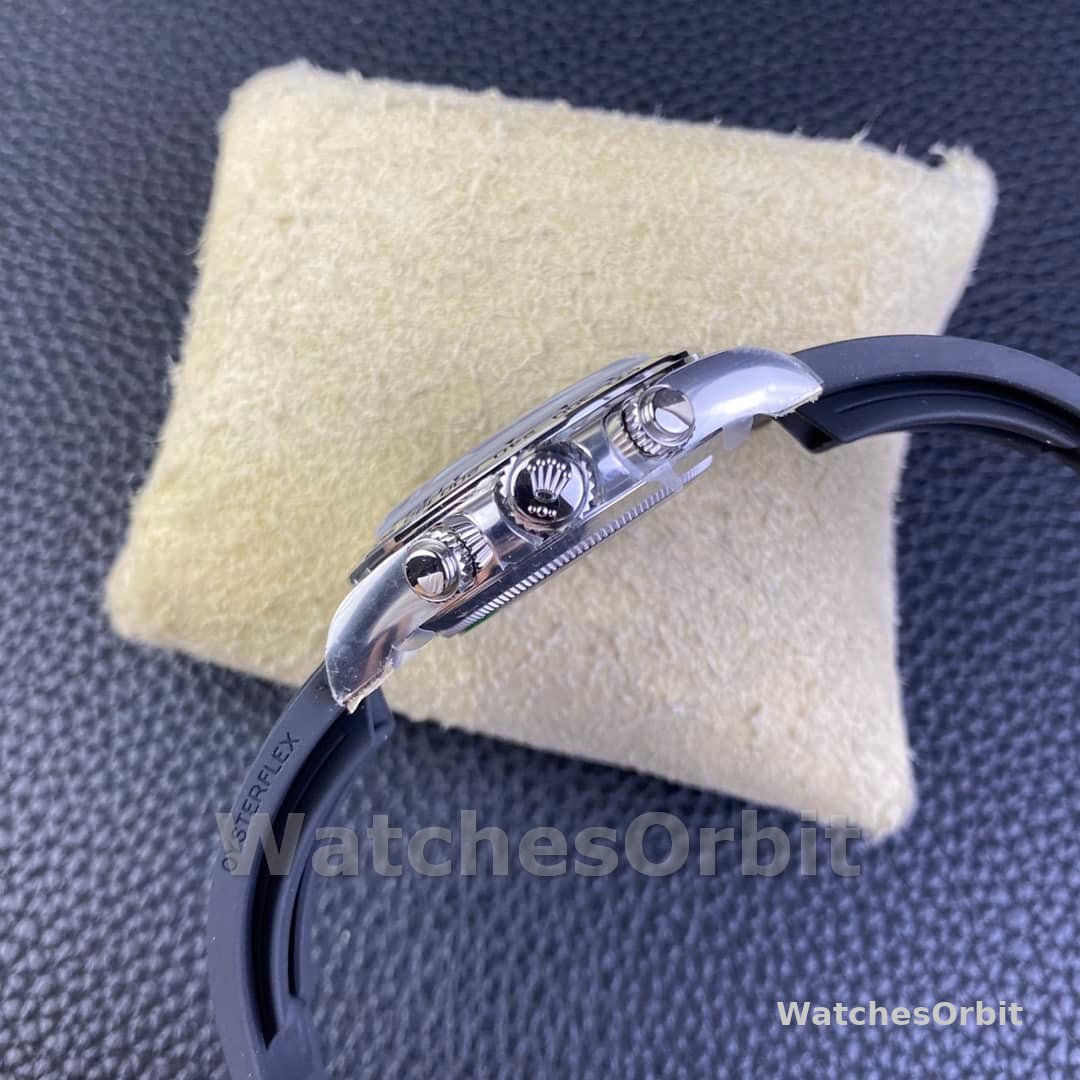 Rolex Daytona 116519 Sodalite Arabic Dial Blue Alligator Leather 40mm Mens Replica Watch