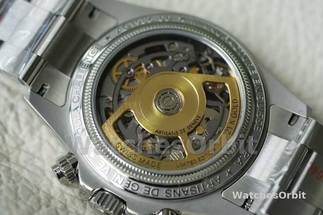 Rolex Daytona 116520 ADG Skeleton Dial Steel Bracelet Steel Case Replica Watch