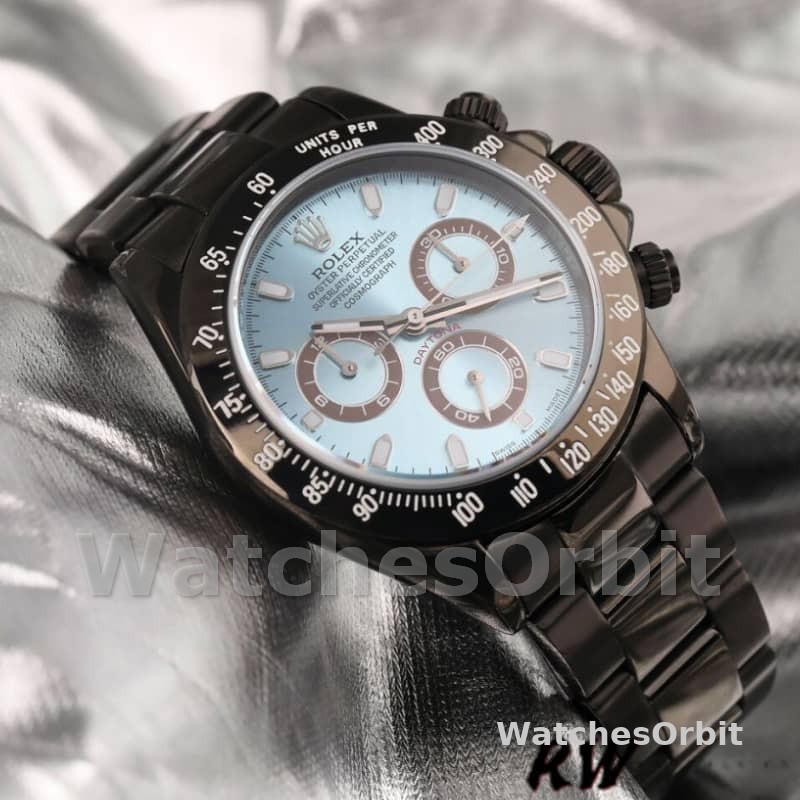 Rolex Daytona 116523 Black PVDDLC Coated Stainless Steel 40mm Mens Replica Watch