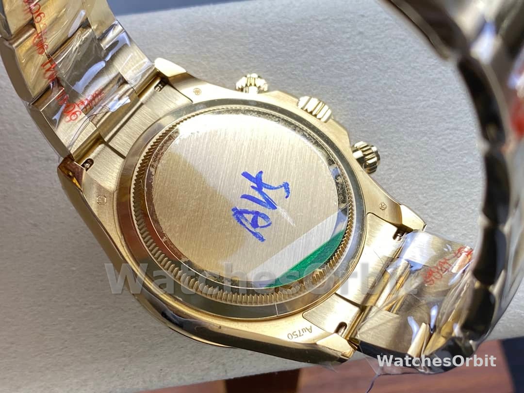 Rolex Daytona 126508 0001 18K Yellow gold White Dial Replica Watch