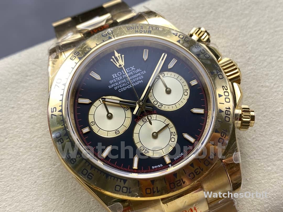 Rolex Daytona 126508 0002 Two Tone Black Dial Replica Watch