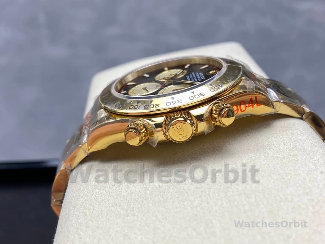 Rolex Daytona 126508 0002 Two Tone Black Dial Replica Watch