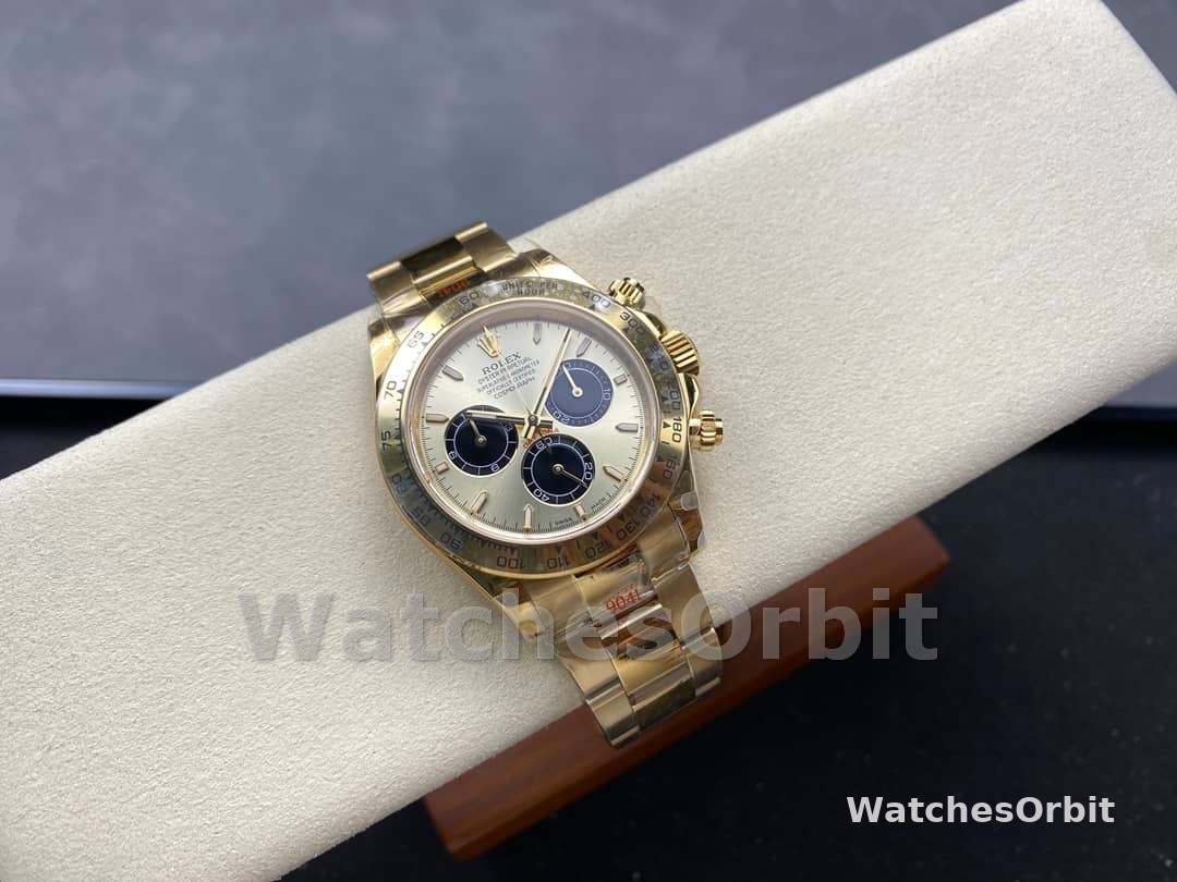 Rolex Daytona 126508 0006 Yellow Gold on Bracelet 1:1 Replica Watch