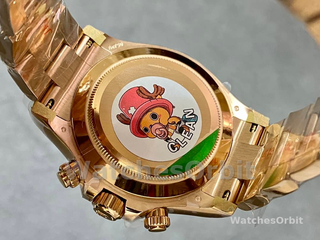 Rolex Daytona 126508 18K Rose Gold White Dial Men's Watch